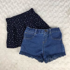 OshKosh & Garanimals Shorts & Skirt Bundle Blue